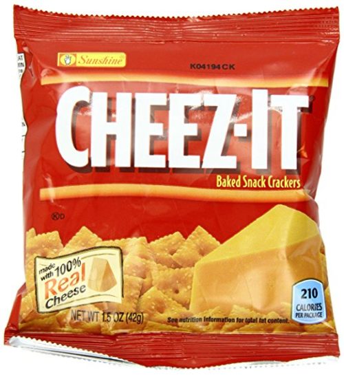 Fresh Food for Camping: Cheez-Its